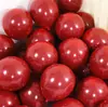 Balões de casamento balões de látex vermelho rubi balões para arranjo de casamento balões de decoração de casamento espessados de camada dupla quarto de casamento