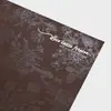 Nuevo Papel de Regalo Floral Estampado en Caliente Plateado con Flor Envuelto en Mariposa Rígido 150g Material de Empaque Floral Engrosado Papel de Envoltura para Ramo de Flores