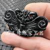 Colgante de Jade Dragón Antiguo Hotan Moyu de Xinjiang Guanyin Fu frente al Colgante de Pared Jiulong Marca de Jade Colgante de Jade