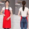 Delantal para Catering con Impresión de Logo, Impermeable y a Prueba de Aceite, Adecuado para Uso Doméstico, Uniformes de Camarero para Mujeres y Hombres