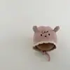 Gorro de Bebé Qiunan Invierno Nuevo Gorro Grueso para Bebé con Protección para las Orejas Lindo Animalito Niño Gorro Cálido de Punto