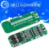 Placa de Protección de Carga de Batería de Litio 3S 11.1V 12V 12.6V 18650 Puede Arrancar Taladro Eléctrico Corriente 20A