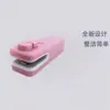 Máquina Selladora de Plástico Pequeña de Presión Manual para el Hogar Sellador Recargable Empacadora Plástico Alimentario Portátil
