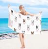 Toalla de Baño Americana de Béisbol Transfronteriza para Adultos, Toalla de Playa de Microfibra para Hombre, Absorbente, Secado Rápido, Toalla de Baño para Nadar para Mujer