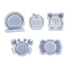 Poppy DIY Molde de Resina de Cristal Decoração Ornamento Pingente Coruja Doce Molde de Silicone
