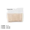 Palillos de Madera de Naranjo Doble Punta para Uñas Transfronterizos, Palitos con Pedrería Empaquetados, Palillos de Madera de Haya, Empujador de Cutícula, Púas de Madera para Limpiar la Línea de la Uña, Herramientas para Arte de Uñas
