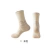 Calcetines Largos de Algodón para Hombre, Calcetines Deportivos de Rizo a Media Pantorrilla, de Caña Alta para Baloncesto, Absorbentes de Sudor, Transpirables, Versátiles, Calcetines de Toalla para Fútbol