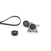 Kit tensor de correa trapezoidal múltiple triangular adecuado para Nissan K017PK2000 VKMA61025 KPV579
