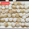 Raíz de Bodhi Natural Tallado Pata de Panda Gato de la Suerte Juguete Accesorio Pulsera DIY Hecha a Mano Joyería de Moda