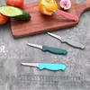 Cuchillo de fruta de acero inoxidable pelador de frutas y verduras cuchillo multifuncional para el hogar fábrica de cuchillos de fruta en stock al por mayor