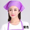 Pañuelo de cabeza para camarero Mi Bo Sombrero Estilo Japonés y Coreano Frutería Restaurante Cafetería Red Triángulo Pañuelo de cabeza Sombrero de chef para mujer