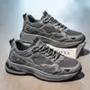 Zapatos atléticos para hombre, nueva colección otoño 2026, tenis para hombre con parte superior de malla, estilo casual versátil, transpirables y modernos