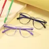 Nuevas Gafas de Moda Trendy con Montura Grande Anti Luz Azul, Gafas Coloridas y Lindas para Niños, Se Pueden Personalizar para Miopía