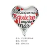 Globo de aluminio nuevo transfronterizo de 17 pulgadas con forma de corazón de San Valentín, Tanabata, boda, fiesta festiva, decoración, gas