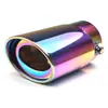 Tubo de escape trasero modificado para coche tubo de escape silenciador de escape de coche silenciador conducto suministros modificados tubo de escape de acero inoxidable