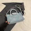 Bolsa de Ombro Simples e Estilosa, Bolsa Tote Portátil de Grande Capacidade para Mulheres, Bolsa Transversal Moderna e Versátil, Comércio Exterior Transfronteiriço