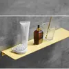 Quarto sem perfuração transfronteiriça Sala de estar Banheiro Banheiro Espaço de parede Prateleira de armazenamento de alumínio Prateleira de temperos para cozinha