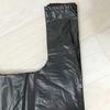 Bolsa de plástico grande móvil tipo chaleco negra al por mayor portátil extra gruesa grande para embalaje de ropa bolsa de basura gruesa