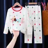 Pijama Infantil para Meninos, Novo Estilo Primavera e Outono 2026, Conjunto Fino de Manga Longa, Roupa de Casa Princess da Moda para Usar ao Ar Livre