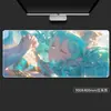 Mouse Pad para Jogos Hatsune Miku, Extra Grande, Legal, Antiderrapante, Tapete de Mesa Espessado, Disponível para Dropshipping