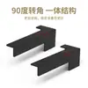 Soporte de Pared Pesado Código Colgante Gabinete de TV Colgante Invisible Soporte de Carga Accesorios de Fijación para Gabinete de Baño Gabinete de Escritorio Soporte de Gravedad