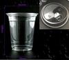 92m 7/8/9/11oz260ml descartável de alta permeabilidade sorvete de café sujo takeaway copo de gelo PET plástico grosso