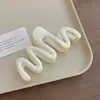 Pinza Elegante de Estilo Francés para Mujer, Pinza Ondulada para el Cabello para la Parte Trasera de la Cabeza, Pinza de Cabello de Gama Alta, Pinza Elegante, Accesorio para el Cabello tipo Pinza Tiburón