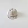 Chapéus de Bebê Coreanos Qiunan 2026 Nova Coleção Primavera e Outono Personalizado Protetor Solar Infantil Aba Macia Boné de Baseball para Bebê Venda por Atacado