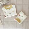 Pijama de Algodón para Bebé Otoño 2026 Conjunto de Pijama de Algodón Puro para Bebé Ropa de Dormir para Niños y Niñas Conjunto de Ropa Interior de Algodón para Niños Primavera y Otoño
