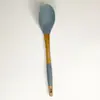 Espátula de Silicone com Cabo de Madeira Utensílios de Cozinha Conjunto de 7 Peças Estilo Escandinavo Ferramentas de Cozinha Espátula Antiaderente Fábrica Estoque Pronto