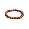 Pulseira de Rosário Clássica de Tuia Material Antigo Rosário de Sândalo para Homens e Mulheres Par Único Círculo Pulseira de Brincar
