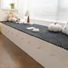 Almofada Chenille Fresca e Simples para Janela de Canto 2025 Novo Modelo para Todas as Estações, Capa de Almofada para Assento de Janela de Quarto e Varanda para Inverno