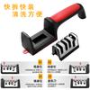 Afilador multifunción de acero inoxidable de tres segmentos cuatro segmentos piedra de afilar piedra de afilar manual fabricantes de herramientas de cocina mayoreo