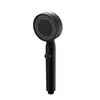 Chuveiro Potente de Cinco Velocidades com Turbo Chuveiro de Banheiro ABS Chuveiro de Banheiro Silicone Auto-Limpante Conjunto de Chuveiro Chuveiro Cinza Chumbo