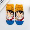 Nuevos calcetines de dibujos animados japoneses directos 2023 serie pirata de sombrero de paja para niños calcetines de algodón calcetines de barco para mujer calcetines de dibujos animados lindos para mujer