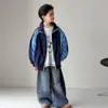 Huzhou Zhili roupas infantis jaqueta para meninos 2026 outono nova blusa infantil estilosa roupas para bebês meninos primavera e outono