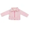 Chaqueta de Cuero con Cremallera para Muñeca American Girl de 18 Pulgadas Transfronteriza Accesorios para Muñecas American Girl Venta al por Mayor
