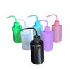 Botella Lavadora Plástico Boca Curva Olla Botella Lavadora Botella Exprimible Botella Limpiadora de Pestañas Botella para Enjuague de Pestañas para Injertos de Tatuajes
