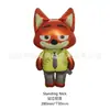 Globos de Zootopia Gary la Serpiente Judy Nick Globos de Papel de Aluminio Juguetes para Niños Conejo Oficial de Policía Decoración de Cumpleaños