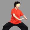 Nueva Uniforme de Tai Chi para Mujer Ropa de Práctica Bagua de Tai Chi 2025 Verano Camiseta de Manga Corta Tai Chi Superior para Hombre