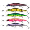 Nuevo Minnow de Hundimiento Lento Controlado Magnéticamente de Largo Alcance con Boca Inclinada Minnow Sumergible Señuelo Falso Señuelo Biónico Duro Señuelo Luya