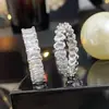 Anel feminino Versa estilo clássico francês luxo leve formato de ovo zircônia diamante banhado a ouro 18k pintura oculta alta retenção de cor anel brilhante