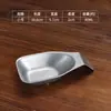 Cuchara para condimentos de acero inoxidable 304 estilo coreano, plato para salsas doradas, plato para condimentos de olla caliente, plato para salsas, vajilla para barbacoa