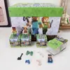 Nuevo Juego de Caja Misteriosa de Bloques de Construcción DIY de Minecraft Figura Minifigura Pixelada Adorno Educativo Bloques de Construcción Caja Misteriosa