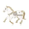 Broche del Caballo del Zodiaco para el Año de Nacimiento, Diseño Único, Broche Exquisito, Pin Anti-Exposición, Accesorio para Ropa, Joyería para Hombres y Mujeres