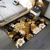 Alfombra de sofá antideslizante gruesa con impresión 3D, moderna y sencilla, para el hogar, la cama y el dormitorio, venta al por mayor