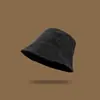 Sombrero de Otoño e Invierno para Mujer 2026 Modelo Nuevo Gamuza Circunferencia de Cabeza Grande Adelgazante Sombrero de Pescador A Prueba de Frío y Cálido Sombrero de Cubo