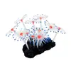 Fábrica direta de Guangzhou decorações de aquário de peixe folha de silicone coral simulação paisagismo suprimentos de aquário atacado