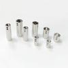 Cuerda de aleación de zinc de 6,8 x 20 mm de diámetro interior, para suéter, sombrero, hebilla decorativa para colgar, clip de cola, tubo de cuerda, cabeza de zapato.