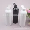 Botella Blanca Mariposa de 400 ml, Botella para Medicina Líquida, Botella para Gel de Ducha, Botella para Gel Antibacterial, Botella Transparente con Tapa Flip-Top de 400 ml, Botella para Loción